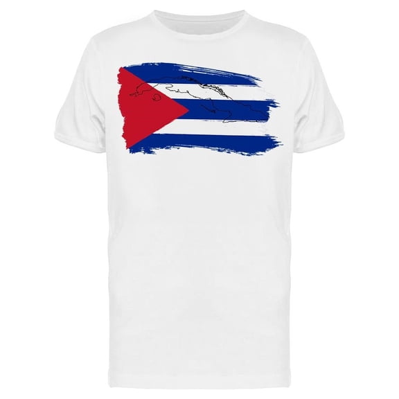Graphic Flag Of Cuba Tee Men's -Image by Shutterstock