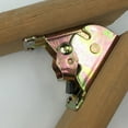 Joernso 90 Degree Folding Hinge Easy to Install Invisible Bracket