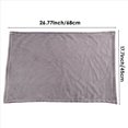 thumbnail image 4 of 6X Manta Suave SóLida de Aire Acondicionado para Sala de Estar o Dormitorio Cama Sofá Manta de Color SóLido ProteccióN CáLida Rodilla, 4 of 8