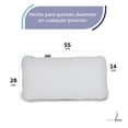 thumbnail image 2 of Almohada Comfy – Extra Suave y Cómoda -55 x 28 x 14 cm Memory Foam ALMOHADA COMFY, 2 of 8