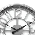thumbnail image 2 of Westclox® 20-inch See-through Wall Clock With Silver Case, 2 of 3