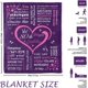 thumbnail image 4 of LHSHID 40th Birthday Gifts for Women Blanket 40th Birthday Gifts Ideas Birthday Gifts Throw Blanket Women 40th Birthday Gifts for Sister Wife Mom 40 Year Old Birthday Gift Ideas 60x80in, 4 of 6