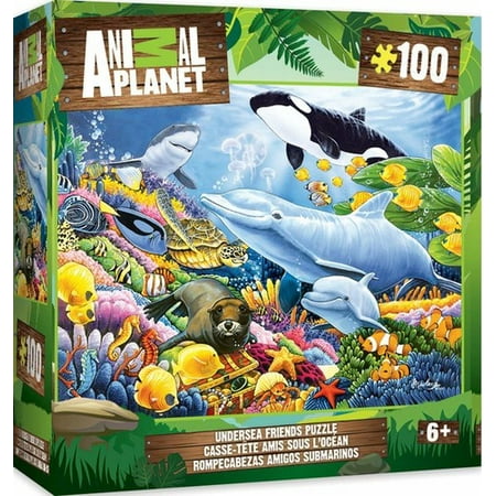 MasterPieces Animal Planet Undersea Friends - 100 Piece Kids