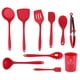 thumbnail image 1 of Utensilios De Cocina Duraderos, Espátula De Cocina, Rojo Para El Hogar Del Restaurante OTVIAP Silicone Kitchen Utensil, 1 of 8