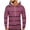 Hot Pink#1, variant on GERsome Men's Striped Hooded Sweatshirt Drawstring Hoodies with Kangaroo Pockets S-5XL
