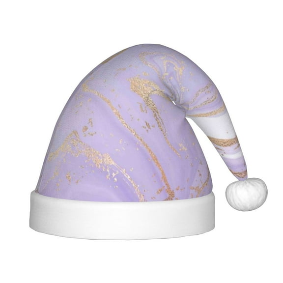 Rocae Lavender Glitter Foil Stripes for Christmas Hat for Kids Hats Christmas Party Supplies