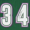 thumbnail image 3 of Ray Allen Milwaukee Bucks Autographed Green Mitchell & Ness 1996-1997 Swingman Jersey - Fanatics Authentic Certified, 3 of 4