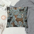 thumbnail image 2 of Rustic Pillow Cover Moose Bear Pillow Cover Wild Throw Pillowcase Pillow Cover For Sofa Bed Couch Soft Premium Cushion Case Replacement Pillow Shams Gifts For Bedroom Living Room, 2 of 5