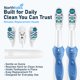 thumbnail image 5 of Cabezas de Cepillo de Dientes NorthFolks Dual Clean 4 Piezas Suaves, 5 of 6