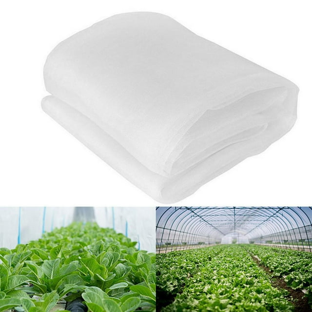 ICQOVD Fence Vegetables Fruit Flowers Protection Greenhouse Garden Net 6x2.