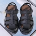 thumbnail image 4 of Krdevn Kids Closed Toe Fisherman Sandals Soft Sole Breathable Summer Shoes for Boys Girls,2.5-3 Years, 4 of 4