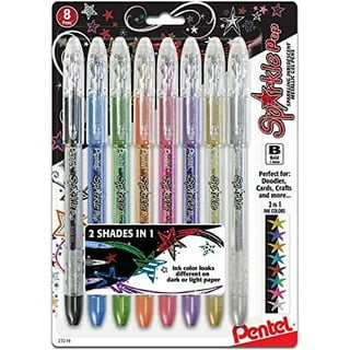 7Pcs Weekday Pens Glitter Pen With Funny Sayings Vibrant Passive