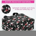 thumbnail image 5 of Travel Bag for Toiletries with Hanging Hook,Toiletry Bag for Women with 1 Detachable Pouch，Bathroom Bag For Shower with 4 Compartments, 5 of 8