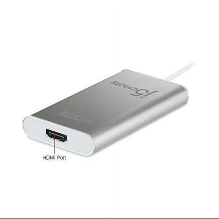 j5create - USB 2.0 HDMI DISPLAY ADAPTER - Silver