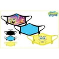 thumbnail image 4 of Spongebob 3-Pack Kids Fashionable, Protective and Reusable Face Mask, 4 of 4