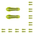 thumbnail image 3 of Speravity Paquete de 2 pegatinas para coche, tira de cristal de advertencia de seguridad, cinta de conducción, PP, extraíble, impermeable, a prueba de Verde 10piezas Speravity  CBP263465, 3 of 4