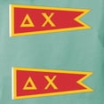 thumbnail image 3 of CafePress - Delta Chi Flag T Shirt - Womens Comfort Colors® Shirt, 3 of 4