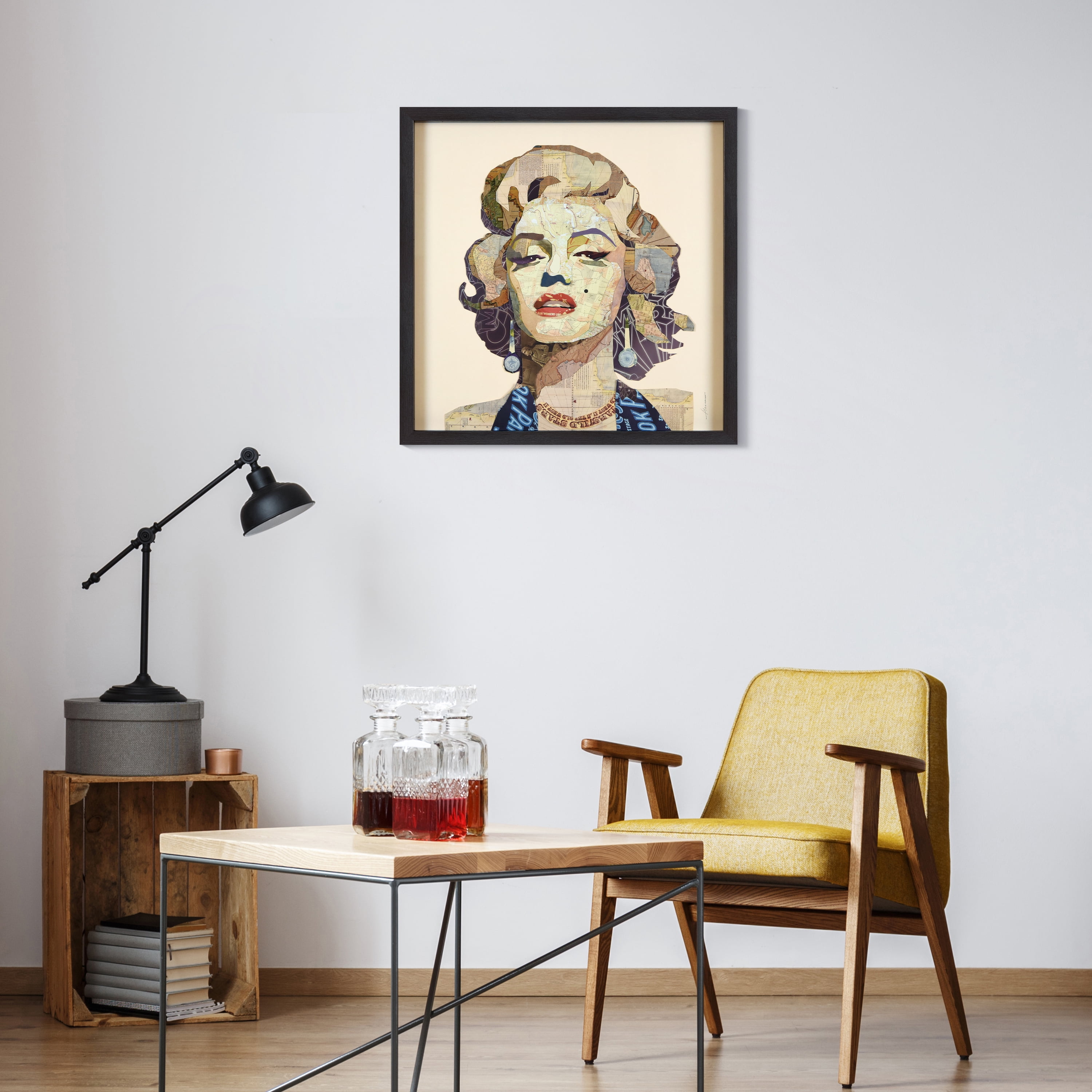 Empire Art Graphic People Framed Art Prints, Set of 3, by Alex Zeng