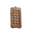 thumbnail image 2 of Silicone Chocolate Bar Molds for Homemade Candy Making – Flexible, Heat Resistant Molds for Protein, Nut, and Energy Bars – Ideal for Baking, Holidays, and Parties, 2 of 8