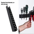 thumbnail image 4 of Screwdriver Holder, Glossy Exterior Hand Tool Organizer Safe and Sturdy Two Tier Design Wall Mount  for Home Workshop, 4 of 7
