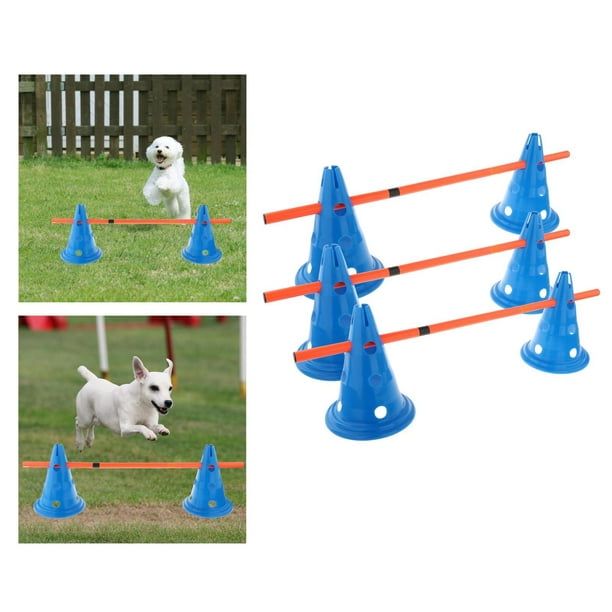Hurdle Cones Course Outdoor Sports Hurdle Jump Hoop Pole for Jump Training  