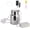 14L, variant on Automatic Pulsating Goat Milking Machine, 14L/5L Stainless Steel Bucket, Food-Grade Silicone Cups Tubes, Portable Adjustable Suction Milker for Farm Home Use