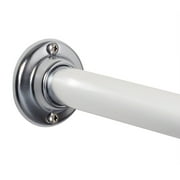 Zenith AL500S 60 in. Chrome Aluminum Builders Shower Rod