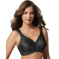 thumbnail image 1 of Playtex Soutien-Gorge Sans Armatures 18 Hour Original Comfort Strap pour Femmes, 40DDD, Noir, 1 of 1