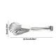 thumbnail image 3 of Pinza para Parrilla de Barbacoa de Acero Inoxidable 28cm – Diseño Ondulado Antideslizante, Pinzas de Cocina Duraderas para Cocinar y Parrillas al Aire Libre, Fácil de Limpiar, Plateado (1 Pieza), 3 of 5