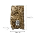 Crinkle Cut Paper Shred Filler Clearance Raffia Paper for Gift Boxes