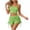 A-Green, variant on Wlynlyn Women's 2 Piece Set Crop Camisole Going out Tops Side Drawstring Shorts Casual Lounge Sleepwear Outfit(Yellow,X-Large)