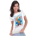 thumbnail image 3 of Urban Skateboard Smurf Stay Hyped Women's T Shirt Ladies Tee Brisco Brands S, 3 of 5