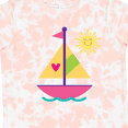 thumbnail image 4 of Inktastic Sailboat Girls Sailing Girls Toddler T-Shirt, 4 of 5