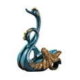 thumbnail image 2 of Soporte para Botellas de Vino BLESIY Escultura de Cisne Azul Decoración, 2 of 8