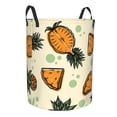 thumbnail image 7 of ZICANCN Laundry Basket Organizer, Pineapple Fruit Seamless Pattern Collapsible Hamper for Bathroom Bedroom Laundry Room, Medium Size, 7 of 7