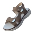 thumbnail image 2 of Taylonsss Women's Fashion Casual Adjustable Breathable Oversized Comfortable Thick Sole Lightweight Beach Sandals for Spring Summer Versatile Outdoor Indoor Daily Wear, 2 of 9