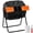 Orange, variant on edx 43 Gal Dual Chamber Compost Bin with Tumbling Design & Sliding Doors, Outdoor Garden Waste Recycling Tumbler for Organic Composting,Black