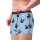 thumbnail image 2 of Fotbe french Bulldog Face Calzoncillos Tipo Boxer con Bolsa de Soporte Total para Hombre, X-Temp Fresco, Transpirable y de Secado Rápido-X-Large, 2 of 5
