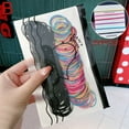 thumbnail image 1 of Heliisoer Colorful Small Rubber High Elasticity Hair Toddlers 500pcs/set, 1 of 2