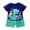 ZD-Dark Blue, variant on Zanarzt Boys 2 Piece Cotton Set Toddler Little Boys Short Sleeve T Shirt Shorts Set Summer Clothes Outfits Back to School Clothes Blue,6-12 Months