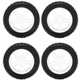 thumbnail image 2 of 4PCS 75mm RC Neumático de Coche Tipo U Goma RC Vehículo Rueda Control Remoto Neumático de Coche para Wltoys 144001 1/14 RC CarWhite, 2 of 8