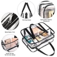 thumbnail image 4 of Neceser transparente OneGenug impermeable de PVC de gran capacidad, 4 of 8