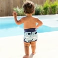 thumbnail image 3 of Splash About Boy's Happy Nappy™ Reusable Swim Diaper, Vintage Moby, 3-6 Months, 3 of 5