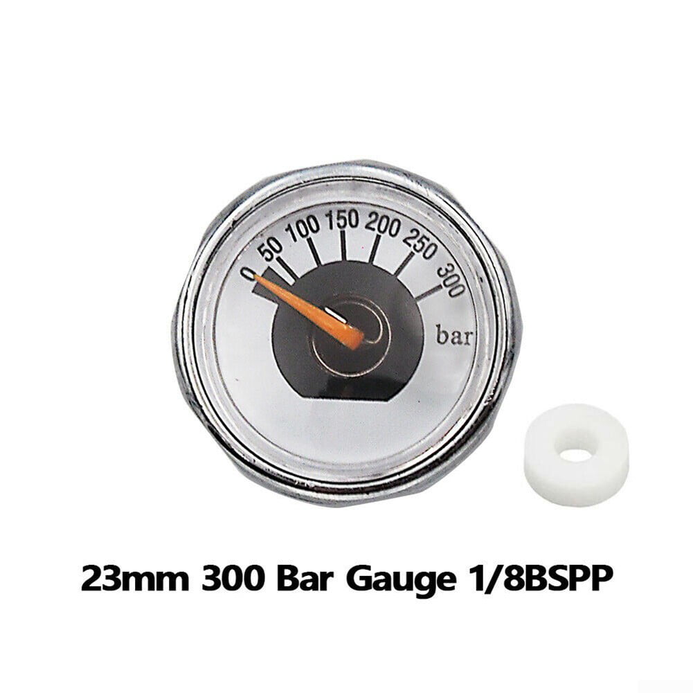 350bar 1/8BSPP Micro Mini Gauge Manometer for Paintball PCP Air Rifle 2pcs 