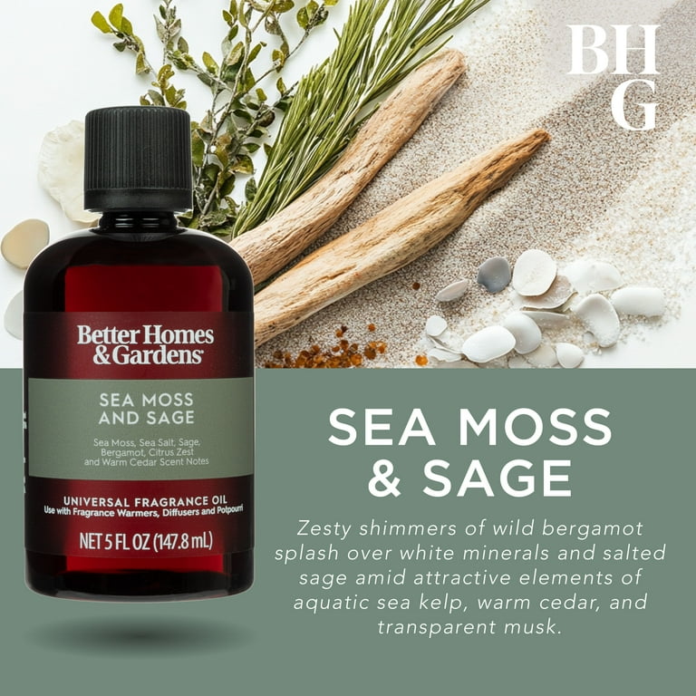 Better Homes & Gardens Universal Fragrance Oil Sea Moss Sage 5 fl