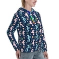 thumbnail image 6 of Honeii Seahorses And Plants Pattern Womens Oversized Hoodies Long Sleeve Sweatshirts Pullover Fall Outfits with Pocket-X-Large, 6 of 7