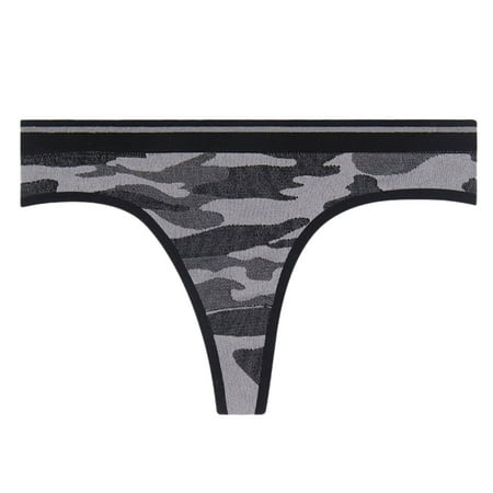 

Fabiurt Women s Underwear Women s Underwear Multi Color And Multi Size Breathable Seamless Thong Black