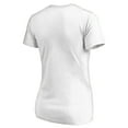 thumbnail image 3 of Women's White Washington Capitals Whiteout V-Neck T-Shirt, 3 of 3