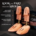 thumbnail image 4 of Shoe Tree Cedar Space, madera de cedro ajustable, tamaños de 6,5 a 14, 4 of 9