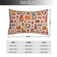 thumbnail image 2 of KLL Fall Thanksgiving Pillow Covers Envelope Closure,Super Soft and Cozy Fuzzy Fleece Pillow Case Cover (No pillow core） 20"x30", 2 of 5